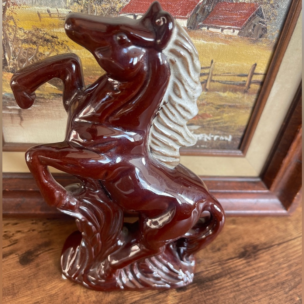 Vintage Mid Century ceramic horse